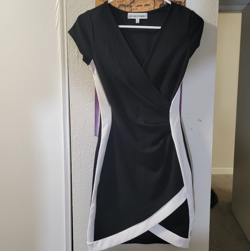 Almost Famous Split Hem Dress